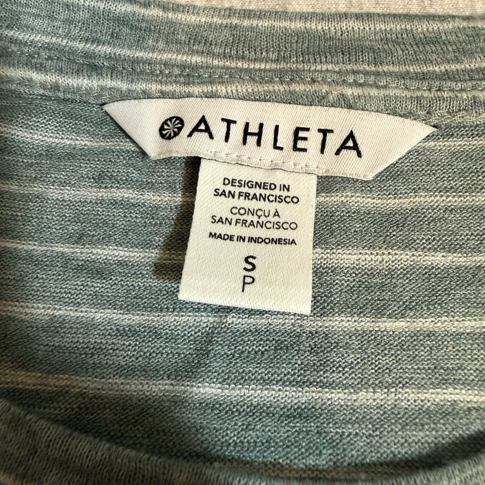 Athleta Breezy Tank – Light Green/Grey Size Small‎ - Picture 3 of 5